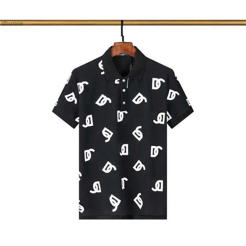 Mens Polo Shirt Designer Man Fashion Horse t Shirts Black Casual Men Golf Summer Polos Embroidery High Street Trend Top Tee Ttracksuit Asian M-xxxl V6UO
