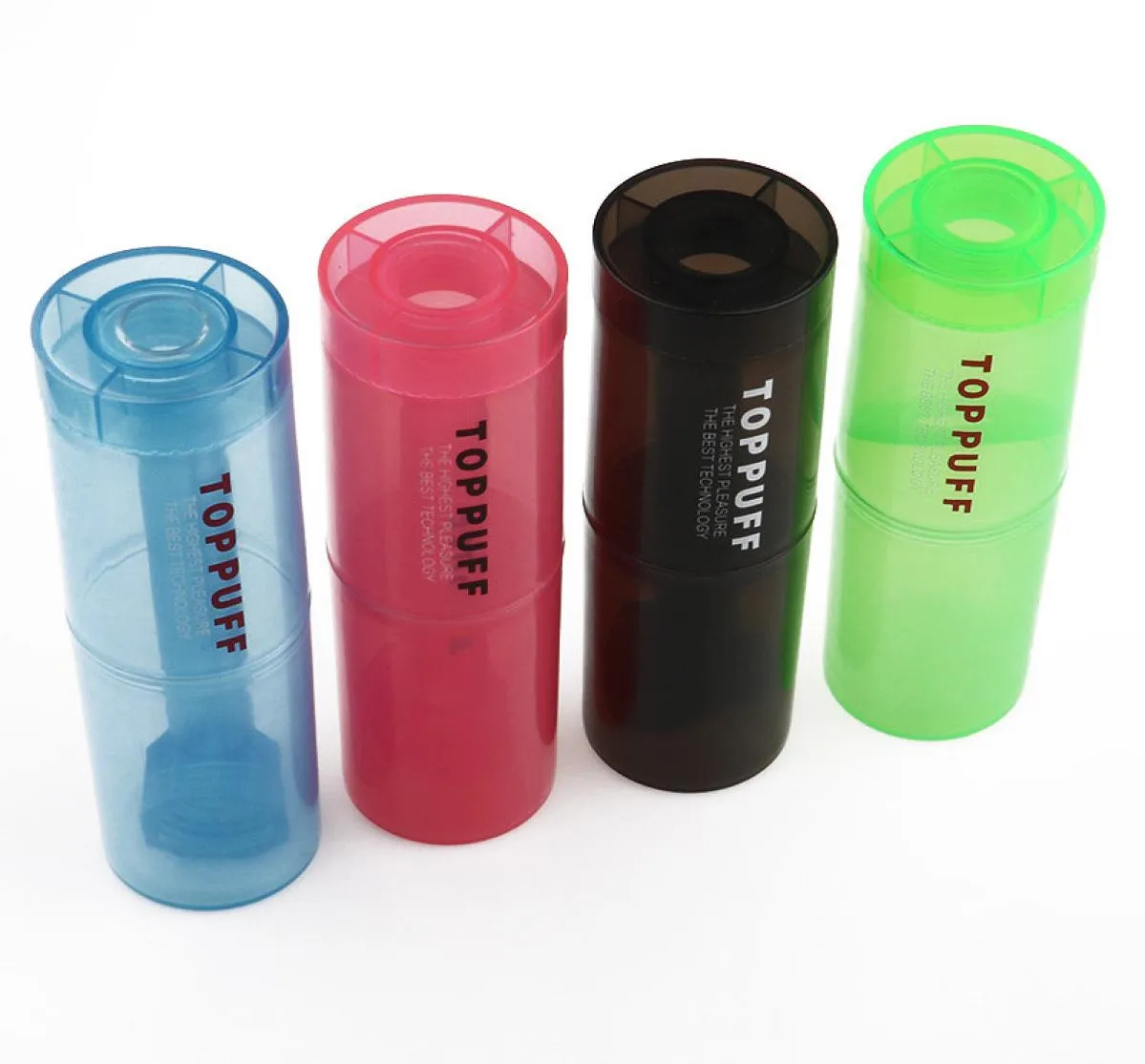 Whole Travel TOPPUFF Tobacco Bongs Smoking Pipe Tube For Trip Toppuff water Pipe Plastic Material Good Quality6794066