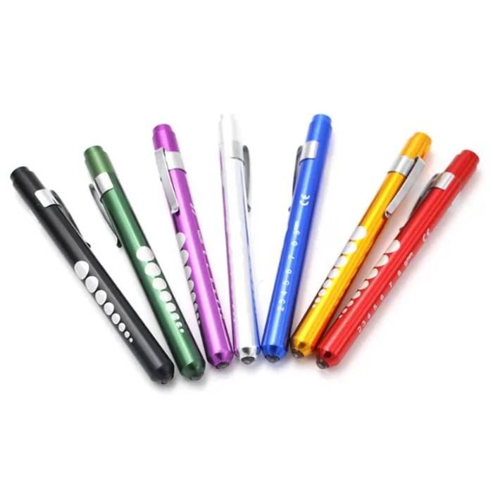 Portable Hot Selling Flashlight Medical First Aid Work Light Flashlight Dot Pupil Pen Home Care Light Multiple Colors Available