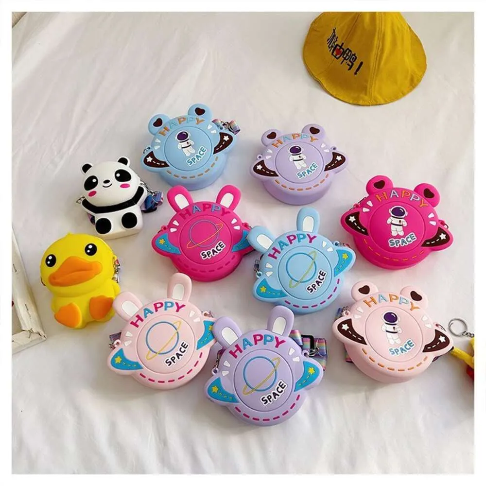 BASSA CRUCSSE CULE BAMBINI, cartone animato Little Rabbit, Bear, Silicone Girl, Baby Change Borse Trend 78% Factory Wholesale all'ingrosso