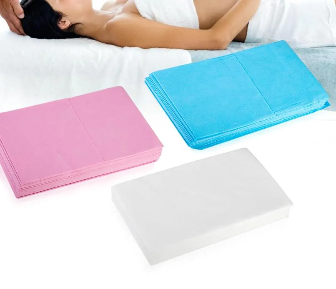 10pcspack draps de lit jetables Absorption d'eau respirante Absorption d'huile de lit de lit de beauté Salon Massage El Sheet7454047