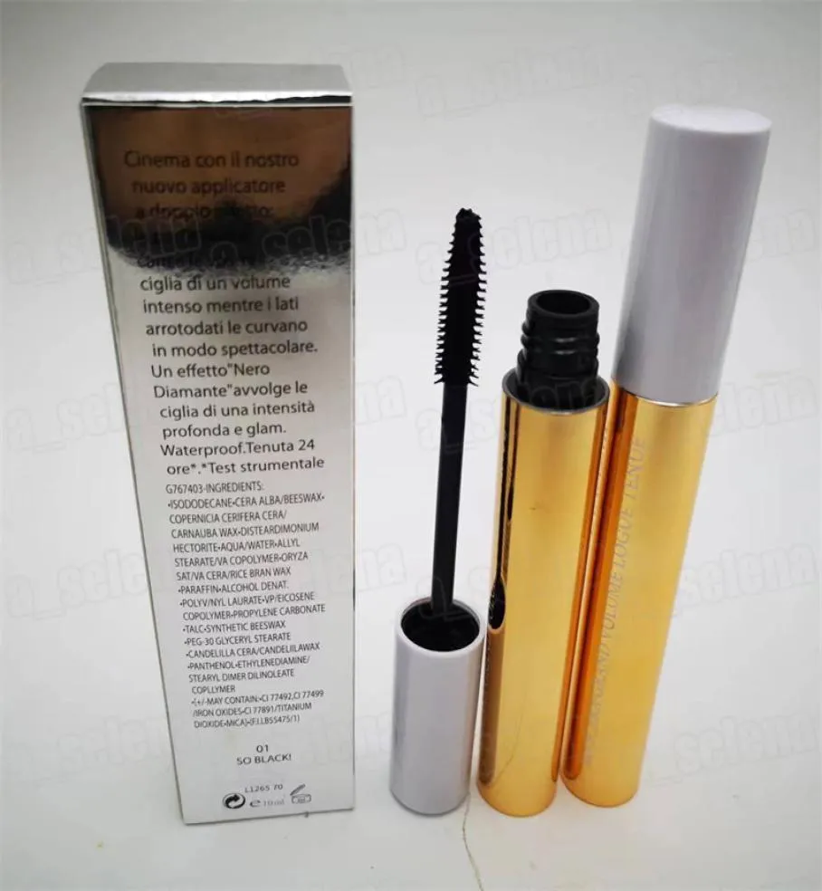 Mascara œil grand volume Logue Tenue Big Vulume toute la journée Mascara noir imperméable maquilleur 10 ml de longue durée Cosmetics8533310