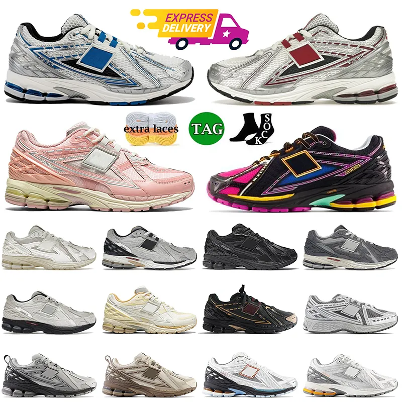 1906r designer scarpe da corsa designer 1906 sneakers maschi da donna pacchetto di protezione delle notti al neon silver classics crimson Rain Cloud 1906d 860 V2 Allenatori Scarpe da esterno