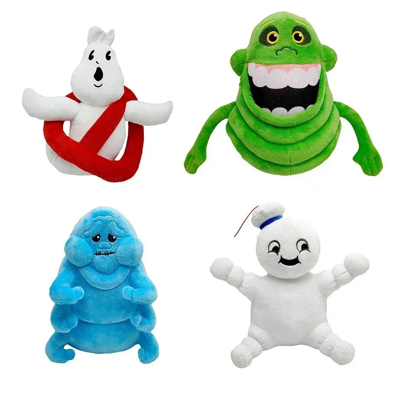 Ghostbusters Next Life Plush Toy Cartoon Ghost Soft Stuffed Dolls Childrens Game House Toys Childrens Gifts 240509