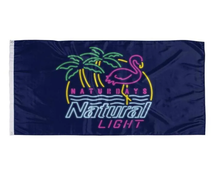 Flag de lumière naturelle Naturdays pas cher 3x5 Tous-pays 3x5ft drapeaux Impression suspendue publicité nationale en plein air intérieur8136726
