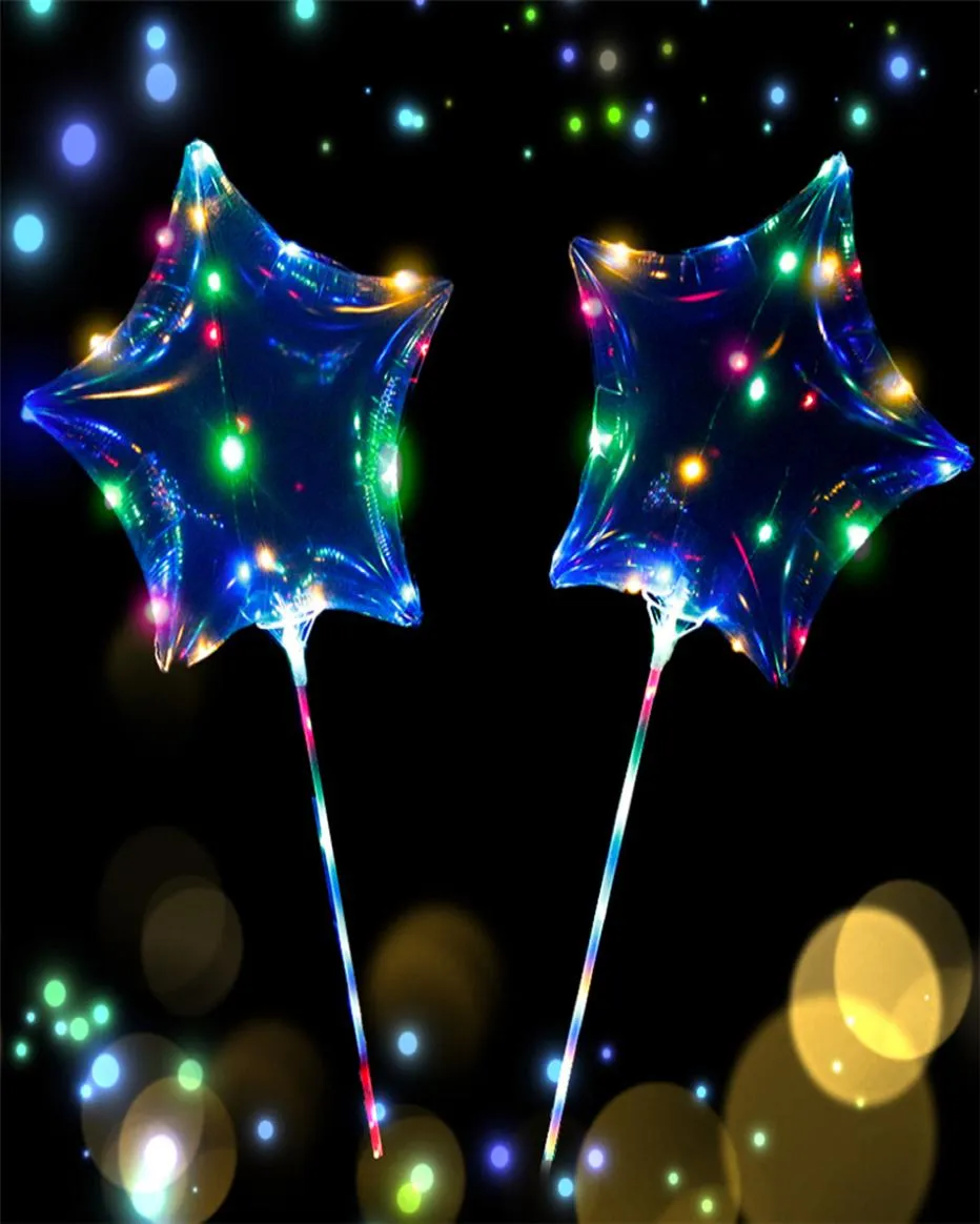 Balloon a forma di palloncini a base di palloncini a LED intero a forma di palloncini bobo con luci a corde a LED per la festa di nozze di compleanno decorazioni 5397388