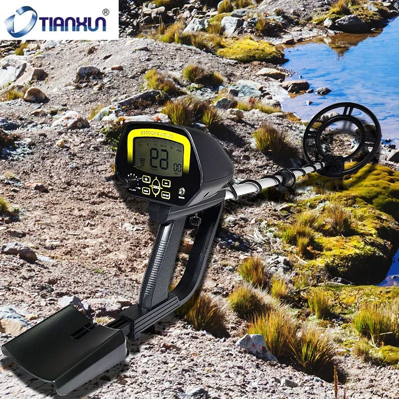 MD-4060 High Sensitivity Metal Detector Professional Underground Gold Detectors Pinpointer Detecting Jewelry Treasure Hunter