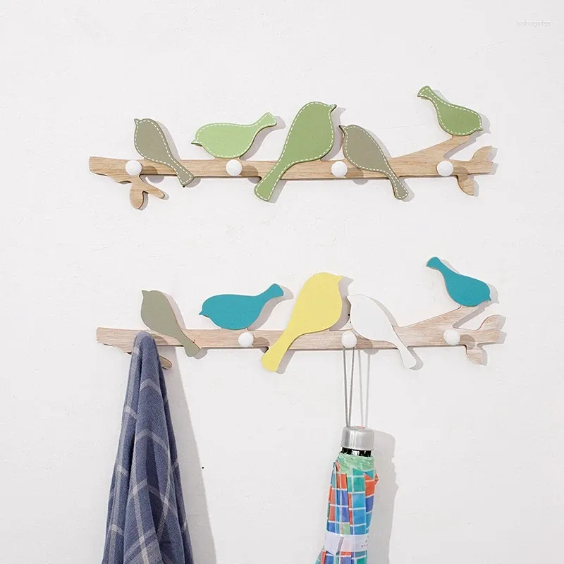 Hangers 1 pc's vogelvormige hanger handdoek rek jaag haken hoed sleutelhaak kleding gewaad muur sieraden