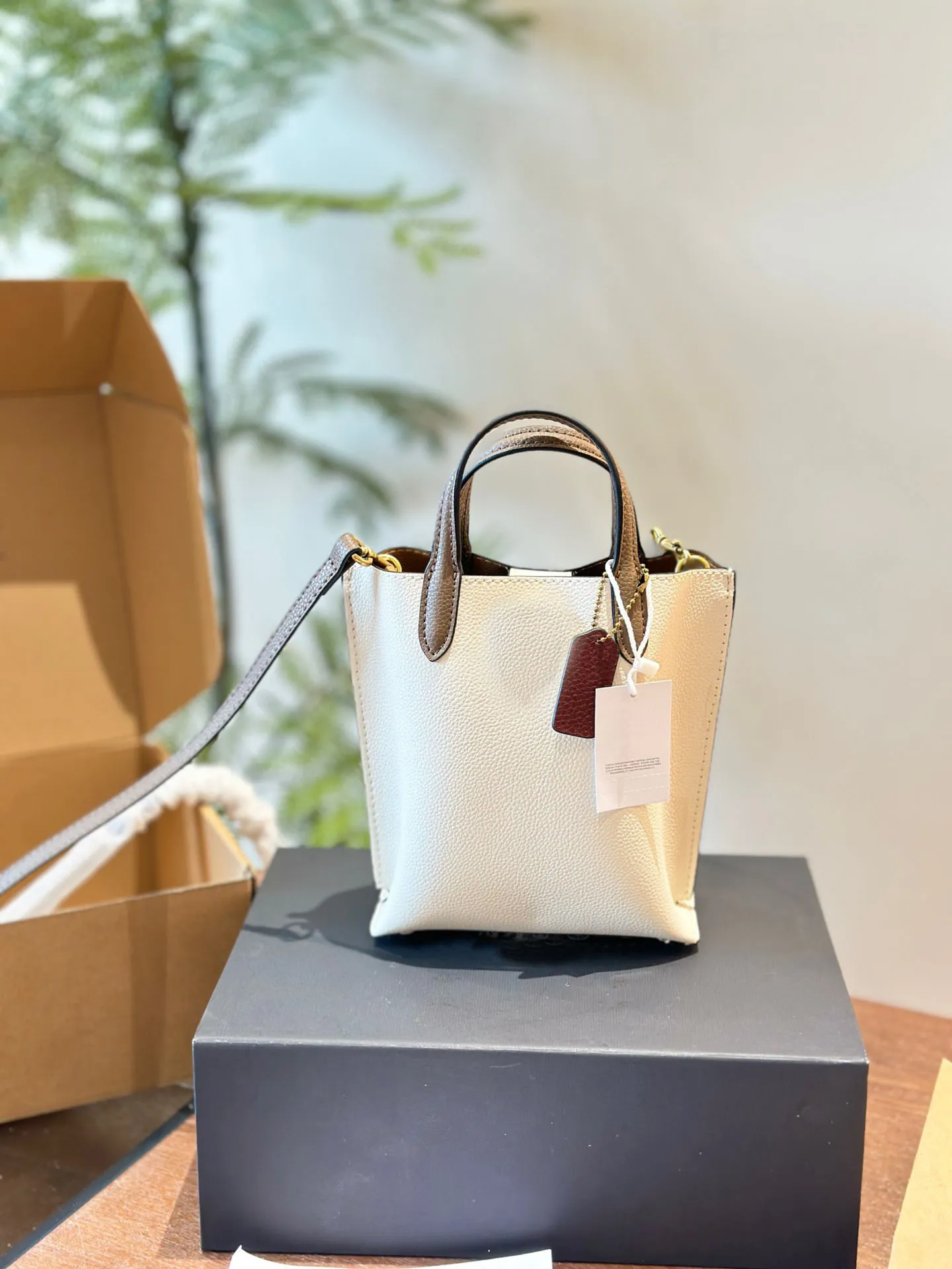 donna designer di luxurys borsetta borse a spicco per donna stampa marrone fiori tote borse lady grandi designer designer di fodera per fodera di alta qualità 2024