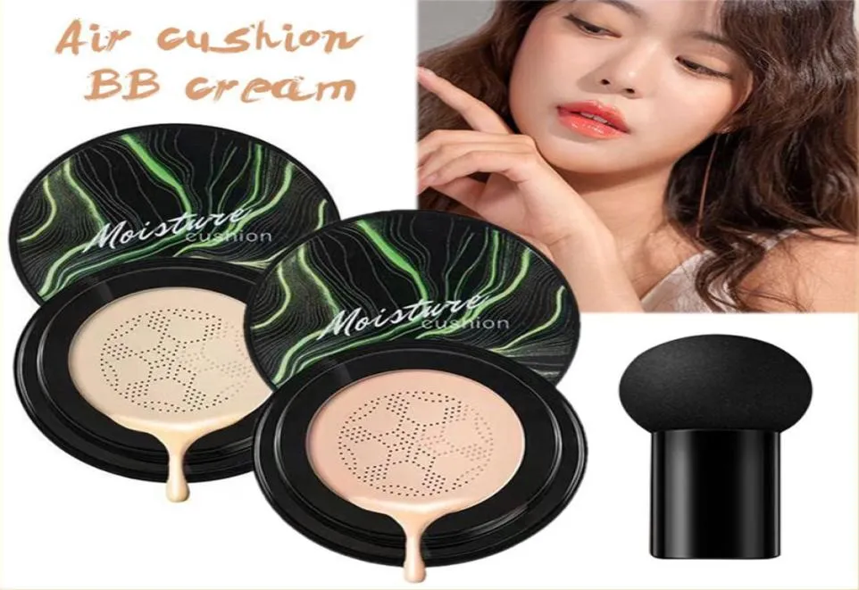 BB Air Cushion Foundation Grzyb Głowica CC Korektor Whitening Makeup Cosmetics Waterproof Brighten Face Baza podstawowa 6057190