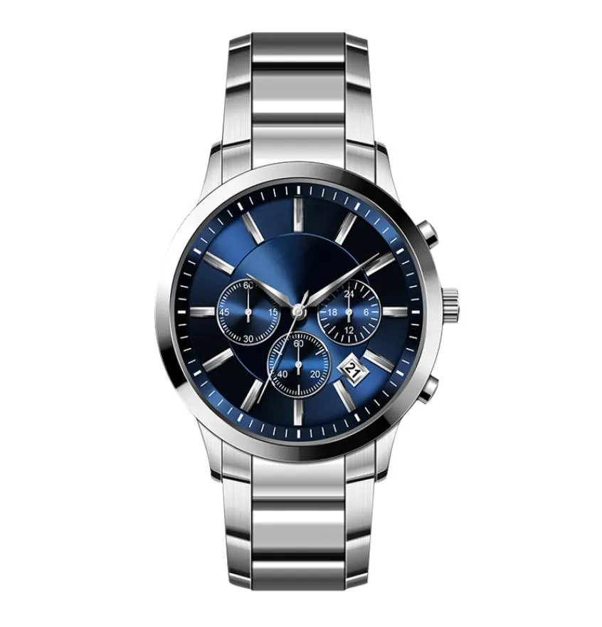Man Fashion Man di alta qualità Orologio per orologio maschile di lusso Whles Top Style Calendar Owatch con cronografo 244724346565520
