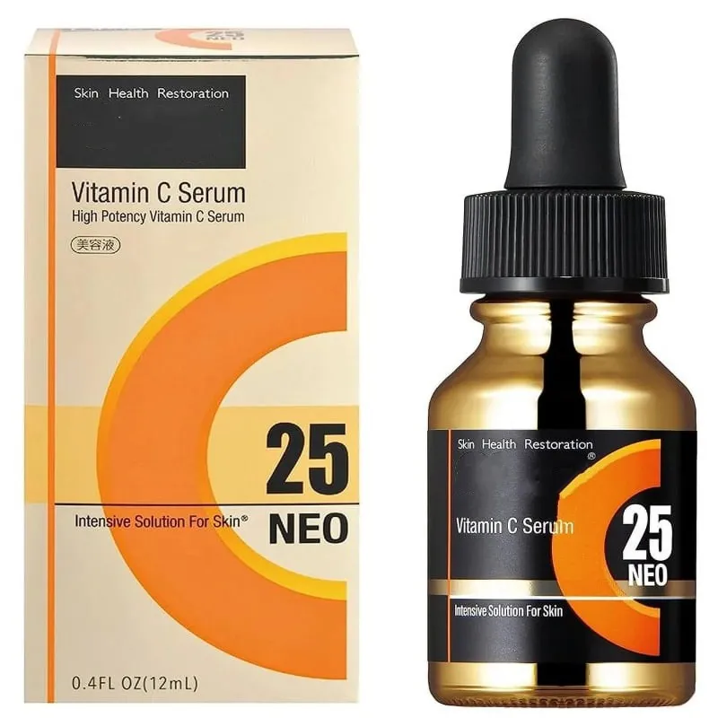 C25 Vitamin C serum NEO 12 ml Makeup Face Foundation Primer Högkvalitativ hudvård Intrivsintensiv lösning Health Heauty Liquid