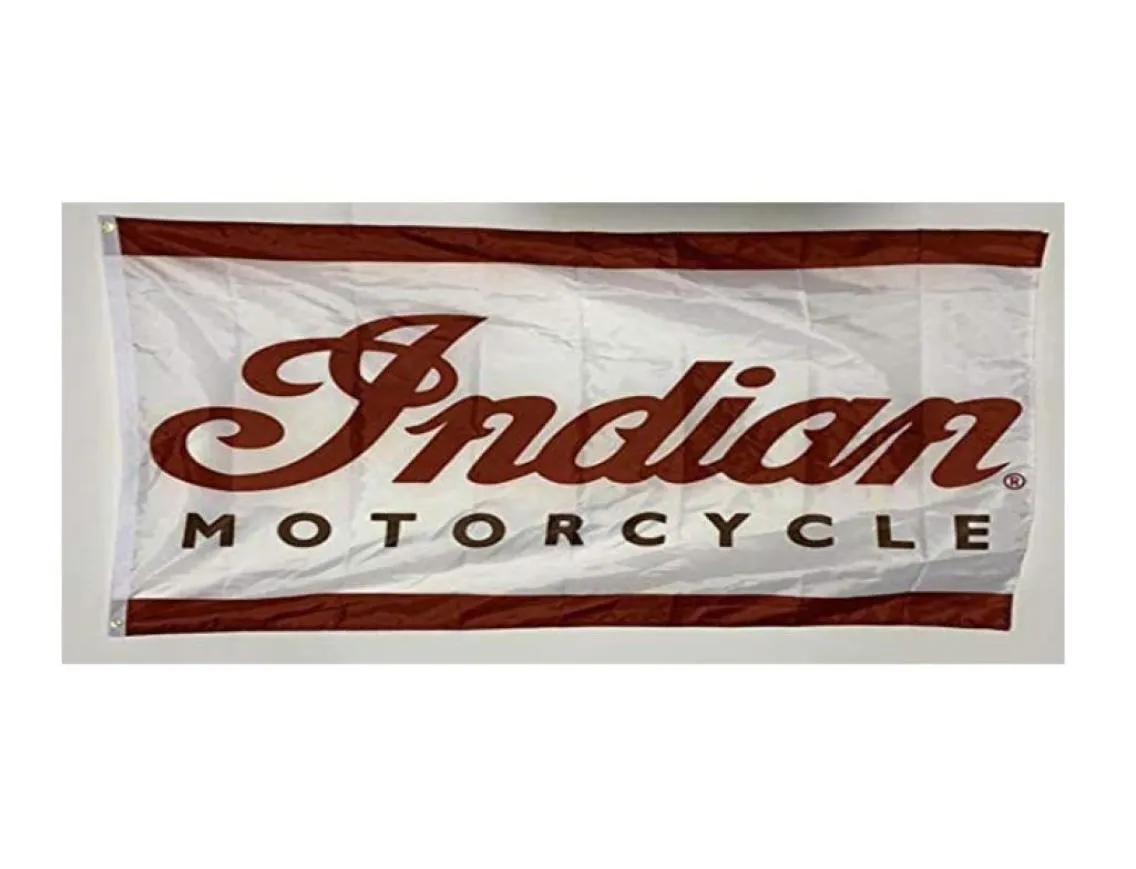 Indian Motorcycles Flagge 150x90 cm 3x5ft Druck Polyester Outdoor oder Indoor Club Druckbanner und Flaggen Whole3613953