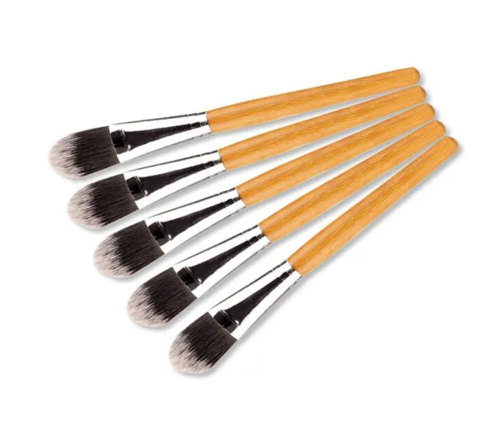Femme Makeup Brushes 10pcslot Bamboo Handle Masque Facial Masque Brosse Face Brosse de beauté 5716855