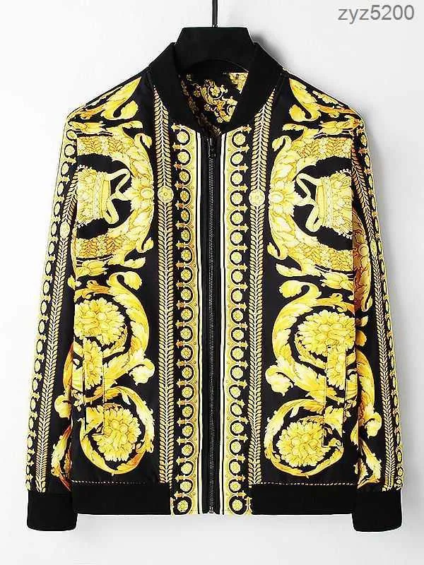 Mantel mens printemps et automne nouveau collier debout veste à fermeture éclair pour hommes