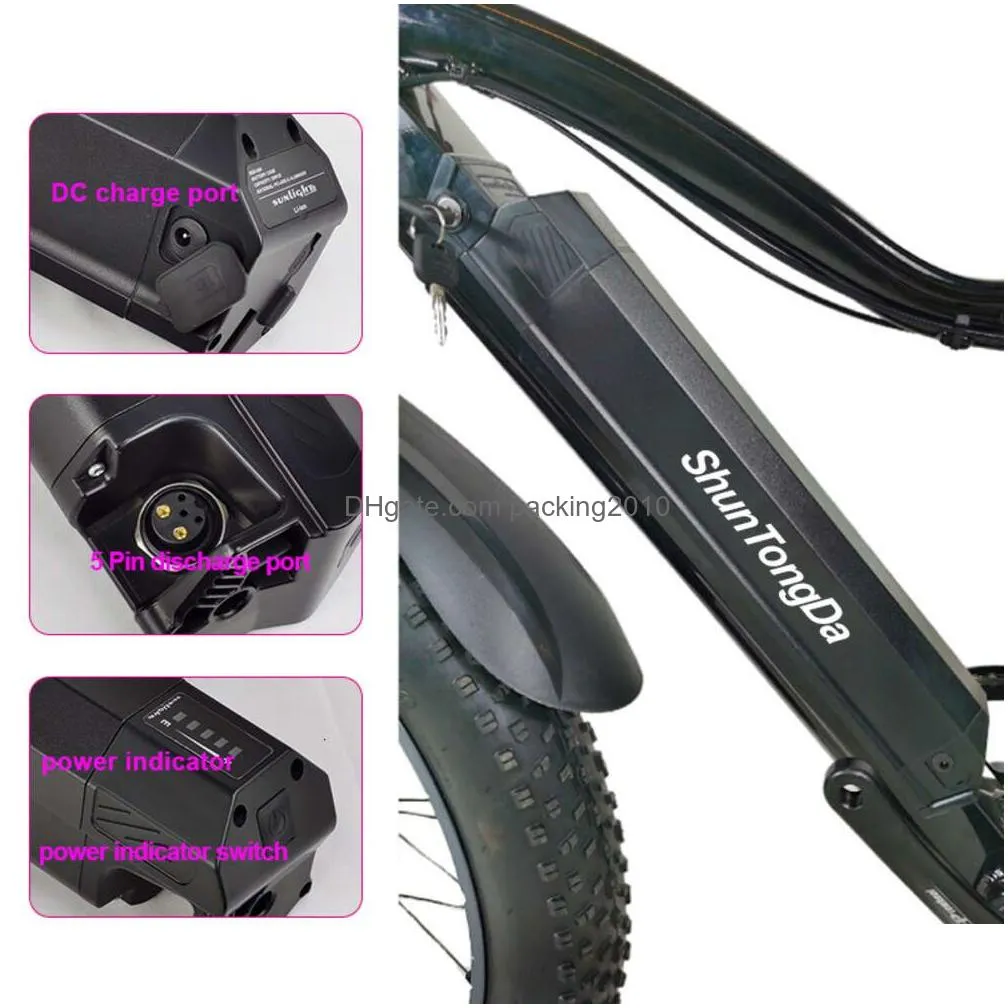DHgate.com:Original Sunlight Ebike Battery - Li-Ion, 36V/48V