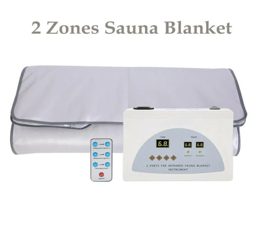 Uzak Kızılötesi Sauna Battaniye Termal Kilo Zayıflama Vücut Sarma Taşınabilir Çanta Fir Slim Machine2820490