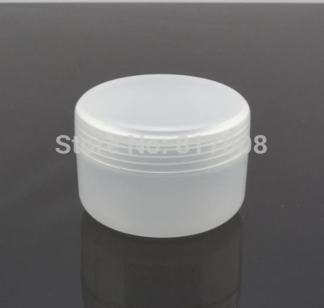Entièrement 20g Round PP Conteneurs cosmétiques vides 20 ml bouteilles en plastique en plastique transparent pour pharmaceutial100pclot9985447