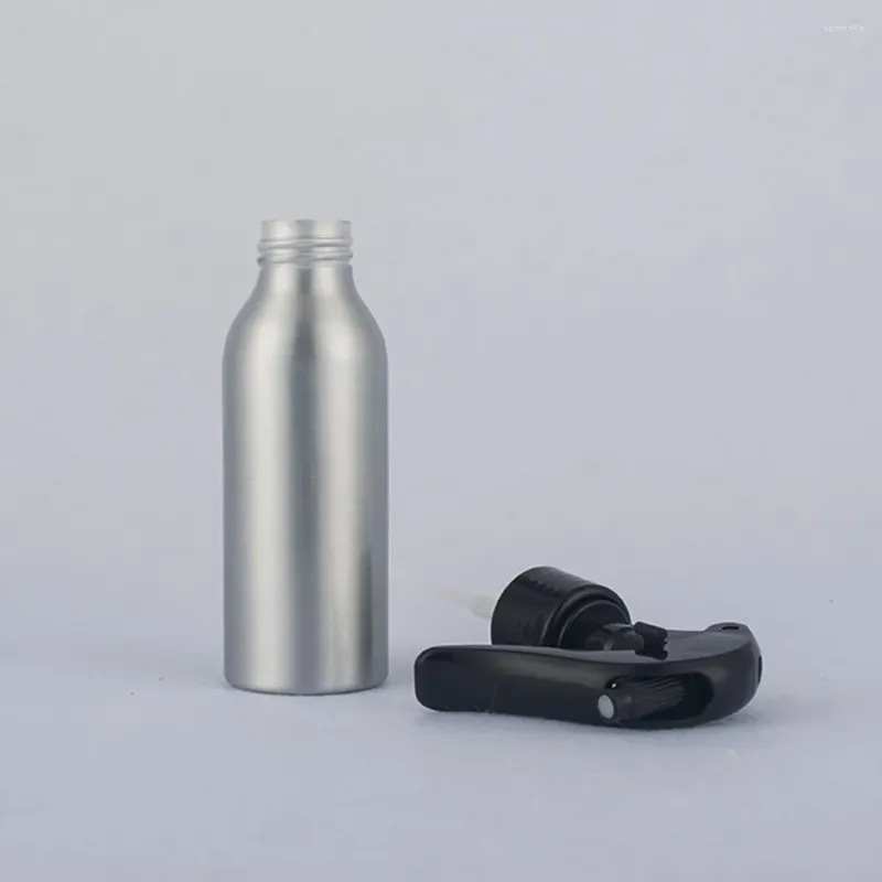 Storage Bottles Luxury Cosmetic Packaging Aluminium Spray Pump Bottle 40ml Plastic Trigger