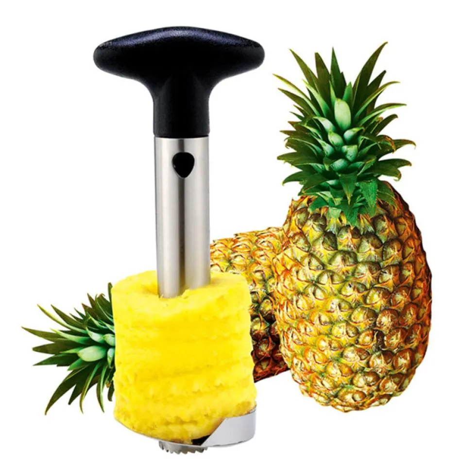 Edelstahl Ananas Schäferschneider Slicer Corer Peel Core Werkzeuge Obst Gemüse Messer Gadget Küche Spiralizer7004010