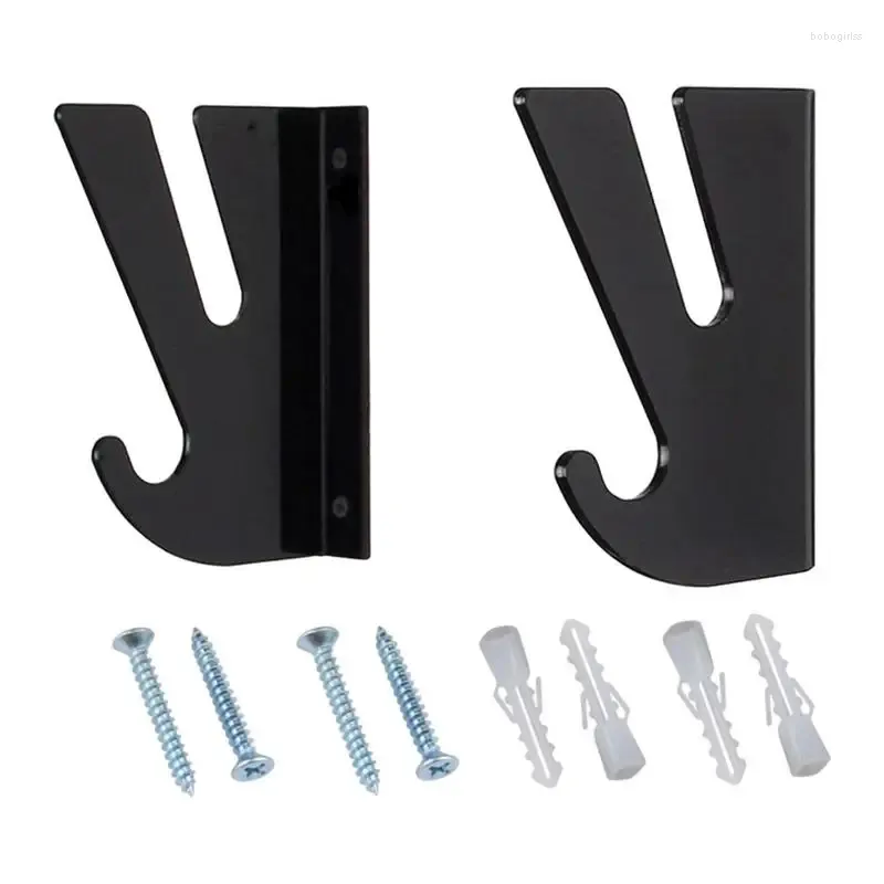 Hangers 2pcs Skateboard Wall Mount Durable Deck Display Horizontal Hanger Rack Stable And Sturdy Longboard Storage