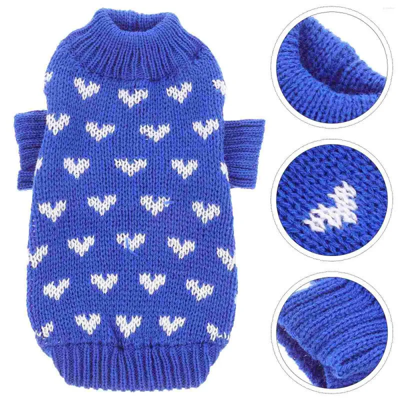 Pull de vêtements pour chiens chat charmant gilet hiver vêtements de costume animal de compagnie