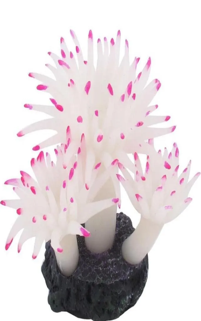 Aquarium Fischtank Landschaftsgestaltung dekorative Weichkoralle Plastik Simulation Silikon Meeresleben Künstliche Korallendekoration1531689