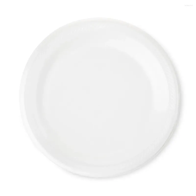 Disposable Dinnerware (6 Pack) Great Value Soak Proof Foam Plates White 9 In 150 Count