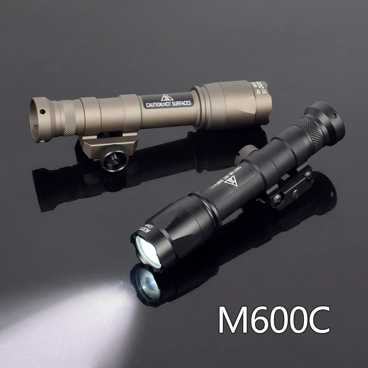 Tactical Surefir M600 M600C Taschenlampe Scout Lampe mit Fernschalter M600C Weiße LED -Lichtjagdzubehör