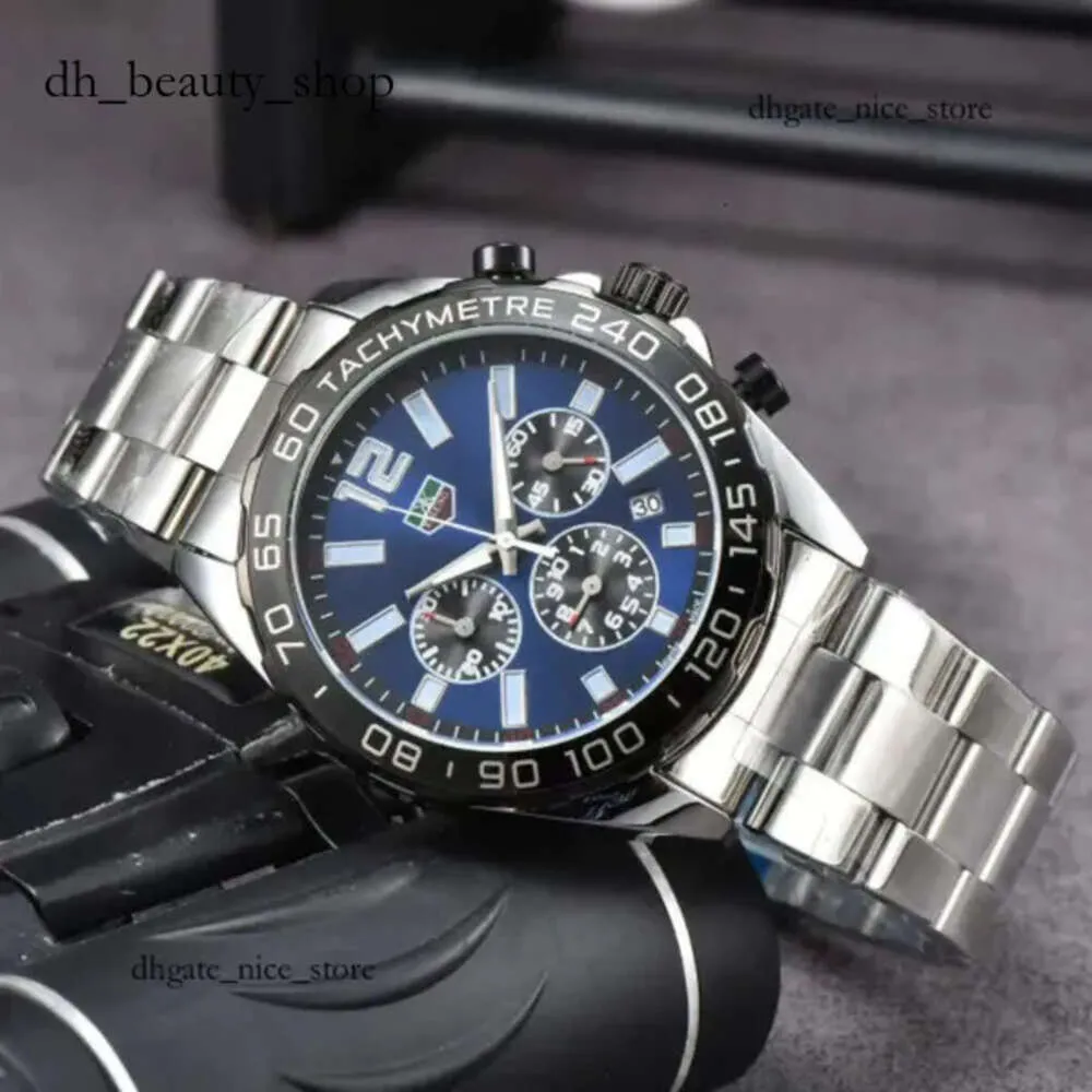 TAG Watch 2024 Men Luxury Designer Automatic Quartz Tag Watch Mens Auto 6 Hands Watches Wristwatch Taggar Heure Watch Mens 24SS With Box Top Quality 887