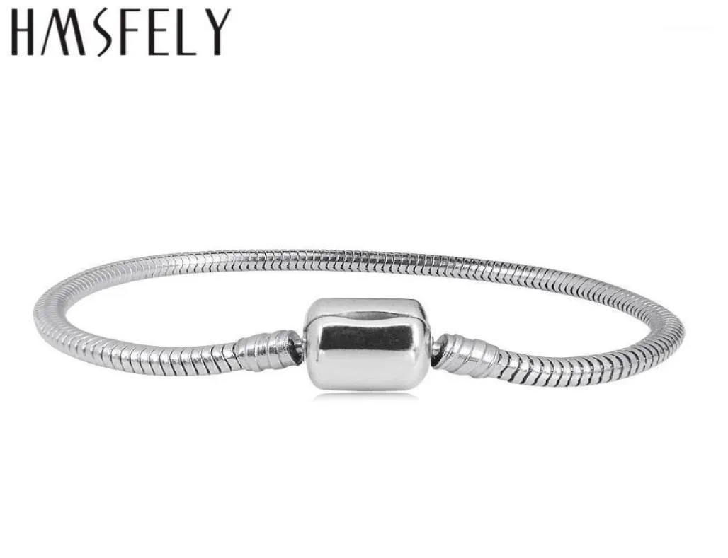 Pulseira de charme de mulheres DIY HMSFELY Fazendo 316L de cadeias de aço inoxidável de aço titânio Acessórios de pulseiras de fivela de aço 5pcs/lot14664155