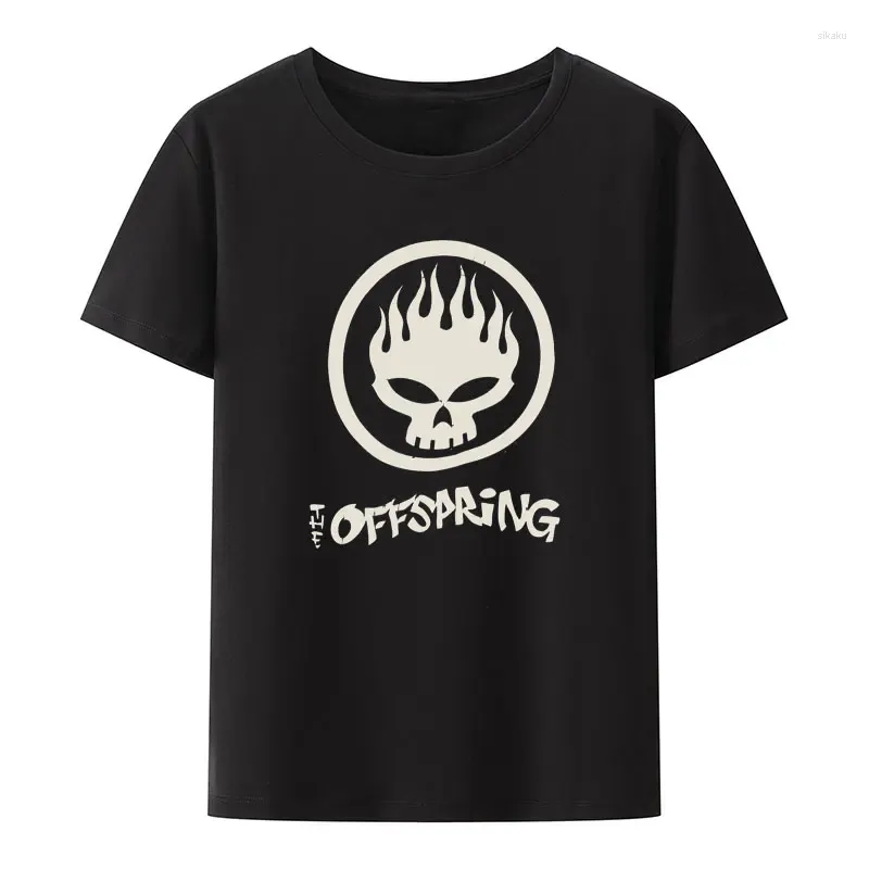 Мужская рубашка T Свигательная группа Flame Punk Modal Print футболка для мужчин женщины Y2K Tops Hip-Hop Loak Hipster Style Fashion