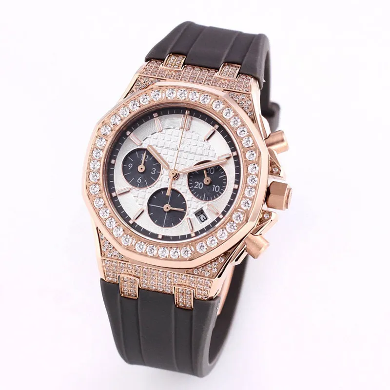R ONTHEEDGE orologi di lusso Top Brand da uomo in acciaio inox impermeabile cale