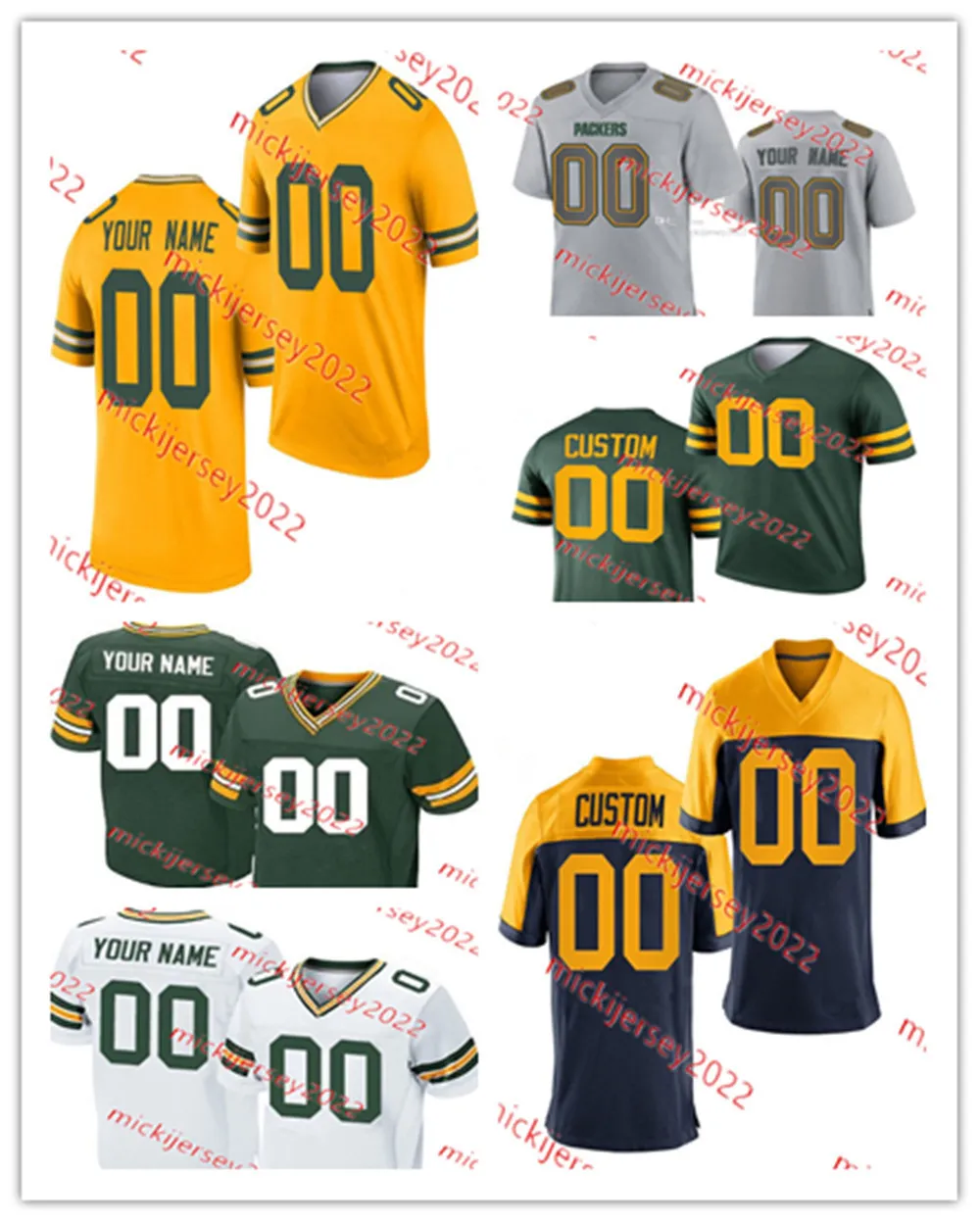 Edgerrin Cooper Javon Bullard Football Jersey 77 Jord Morgan 32 Marshawn Lloyd 17 Michael Pratt 33 Evan Williams 59 Ty'Ron Hopper Custom Stiched Jerseys