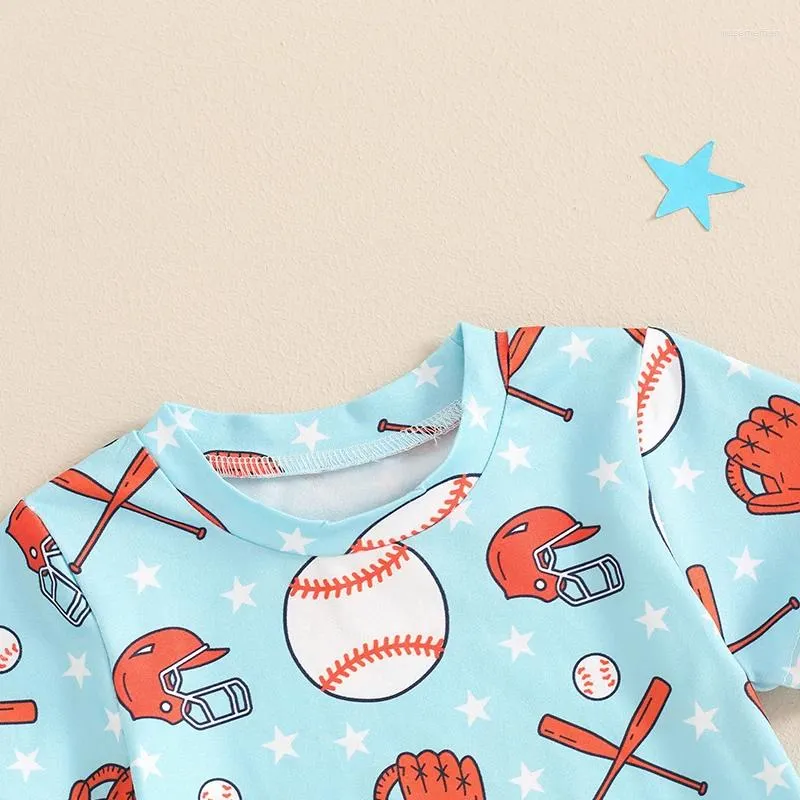 Наборы одежды для малыша Baby Boy Summer Baseball Bear