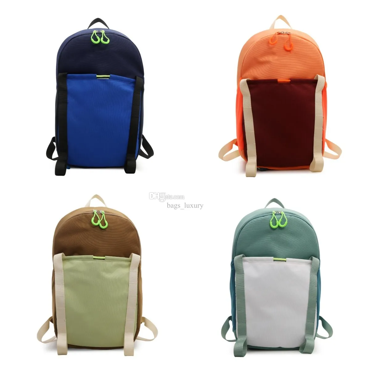 Designer Backpack Sports Outdoor Travel Bag Midden- en grote basisschool Studenten Schooltas mannen en vrouwen dezelfde stijl dubbele rug