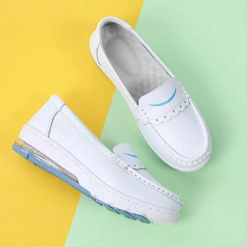 Casual schoenen werken Women Fashion Fat Breathable vrouwelijke hoogte toenemende platform Loafers Koreaanse zapatillas