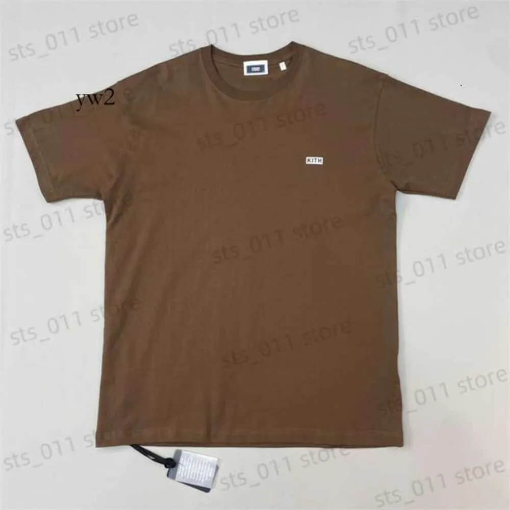 Men's T-Shirts Kith Flowers Box 24 Style T Shirt Men Women High Version Tee Short Sleeve aacf