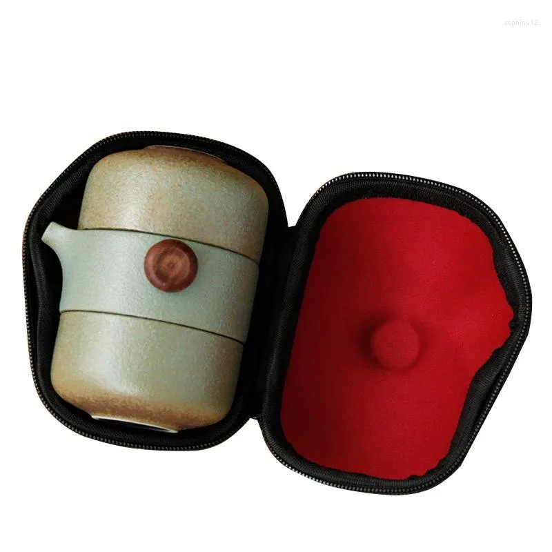 Tearware Define o bule de chá de cerâmica no estilo japonês