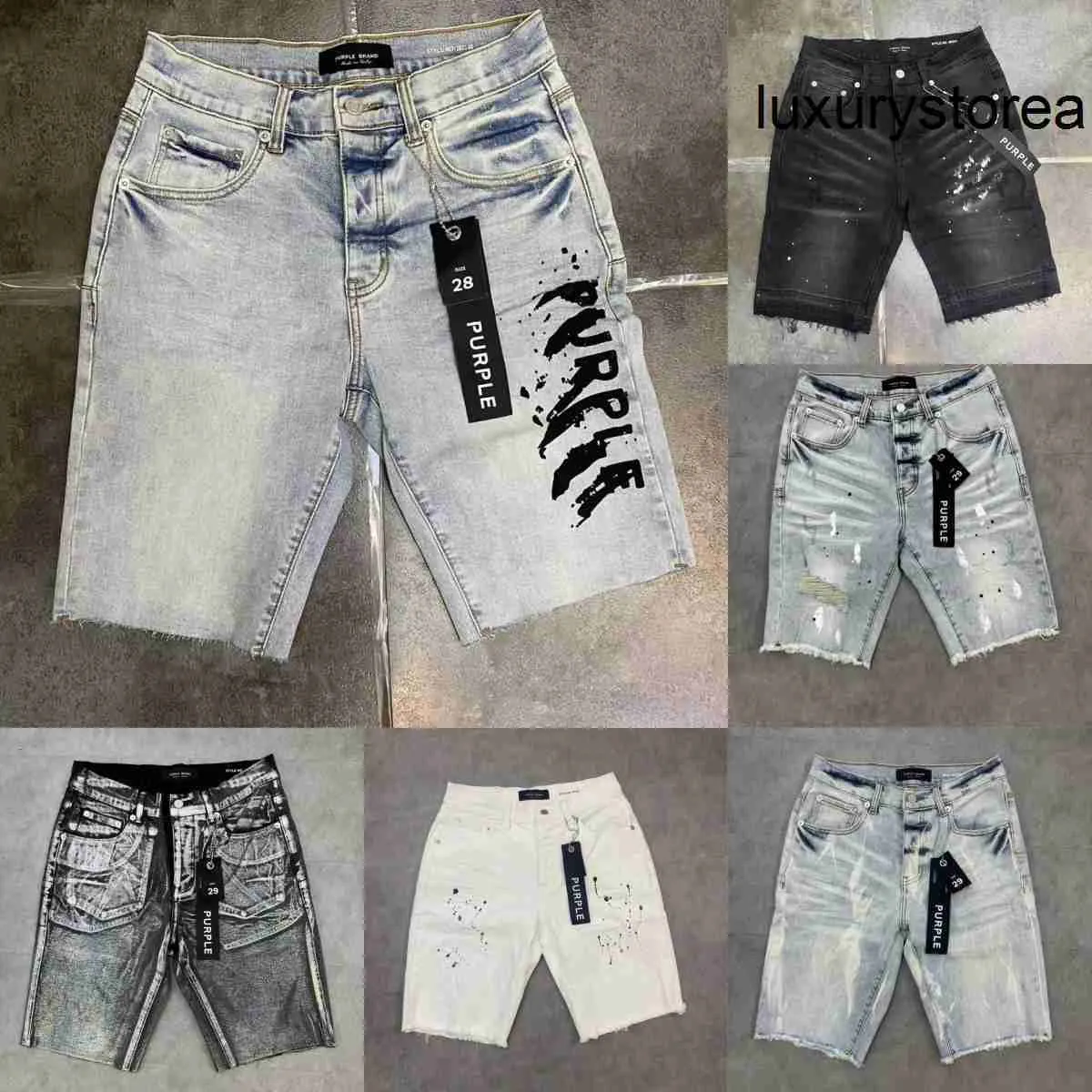 Jeans viola jeans corti maschi corti jeans buchi dritti night estate night club blu ksubi jeans shorts shorts patch di lusso dello stesso stile jeans marchio viola