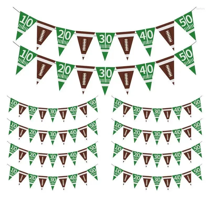 Dîner Dingeware Football Party décorations de table d'anniversaire Papier Papier Napkins Cups Natecloth Banner pour