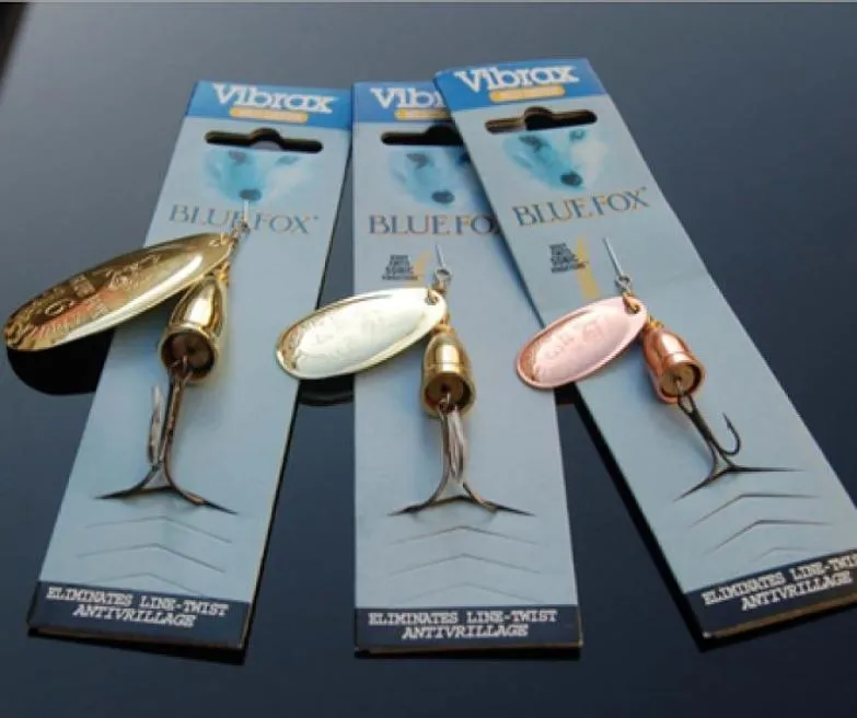 Spinner Köder Fischerei Köder Haken 6 Größe 3 Farben Süßwasser Spinnerbaits VIB Blades Metall Jigs Lures4760085