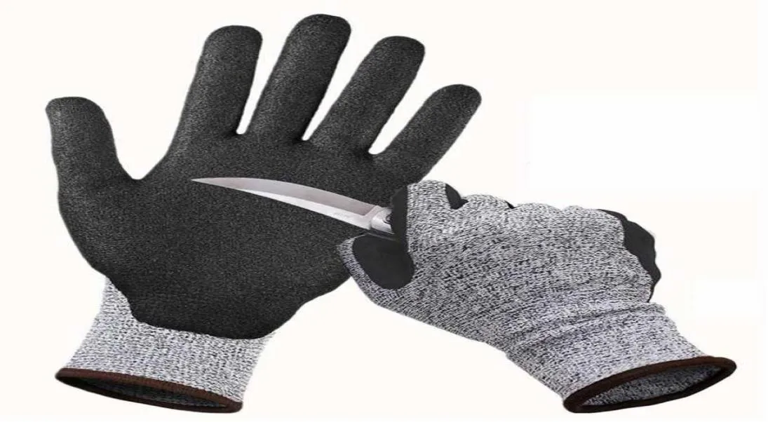 Stufe 5 Cut Proof STAB -Resistant Draht Metall Handschuh Küche Metzger Schnitte Handschuhe für Austernhauten Fischgartensicherheit 2111244687024
