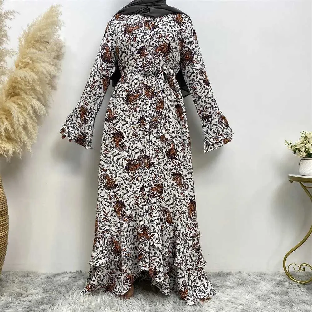Ethnic Clothing Vintage Long Dress Muslim Casual Abaya Islamic Dress Arab  Turkish Women Fashion Flared Long Sleeve Full Button from Dhgate Ethnic  Clothing - price 16.43