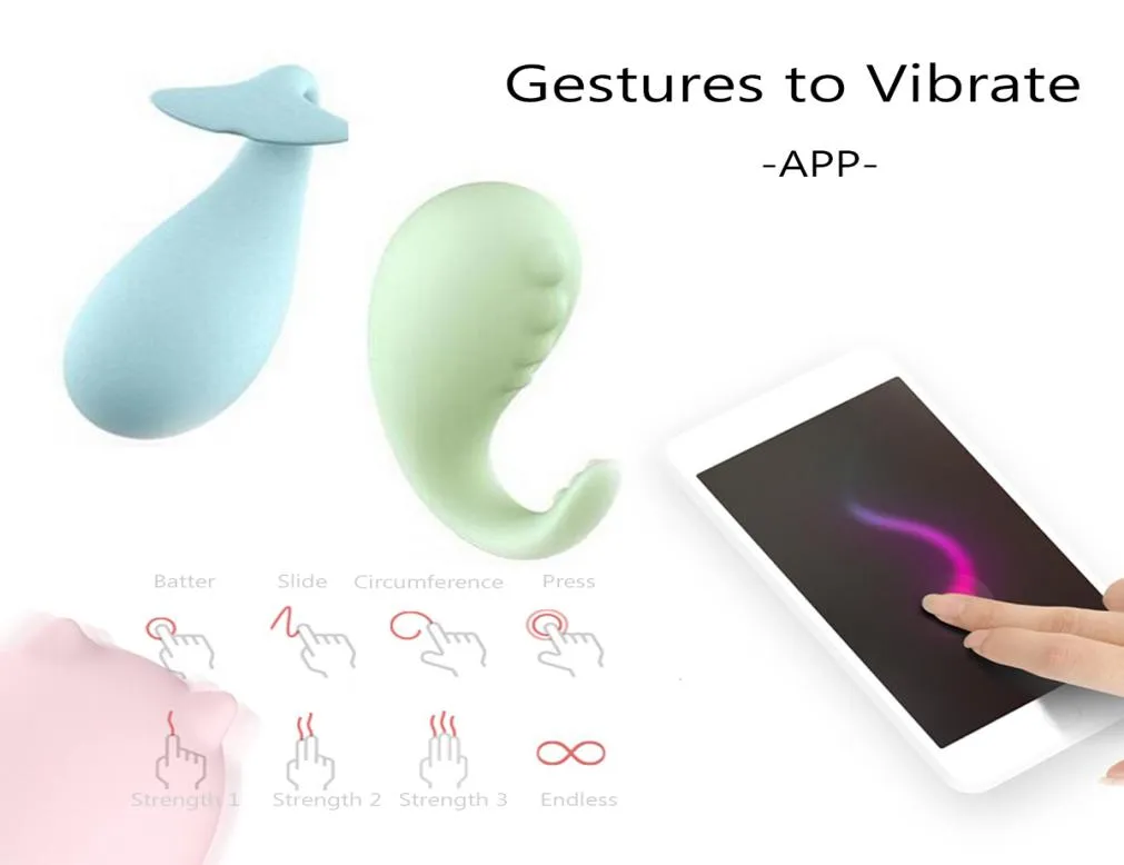 Сексуальное приложение пульт дистанционного управления вибратором для женщин вагины яиц стимулятор вибрации телефона Эротическая секс -игрушка для пары T19119246205