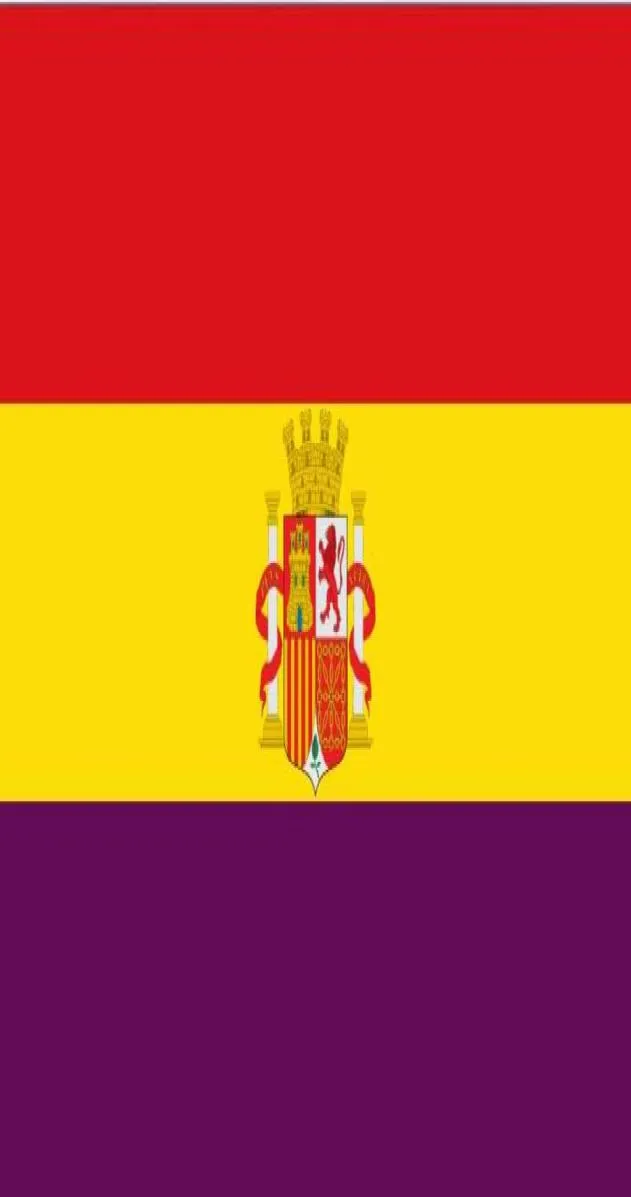 Drapeau d'Espagne de l'Espagne 19311939 Drapeau de la deuxième République espagnole 3ft x 5ft Banner en polyester volant 150 90cm Flag personnalisé Outdoo2226198