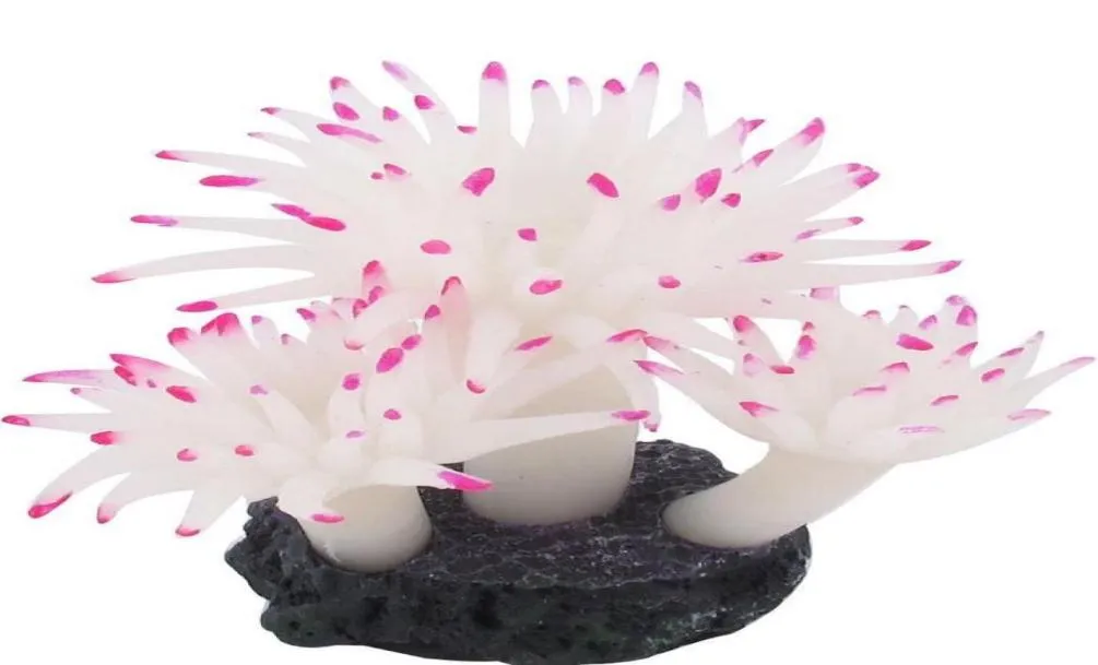 Aquarium Fish Tank Landscaping Decorative Soft Coral Plastic Simulation Silicone Sea Marine Life Artificial Coral Decoration6546614