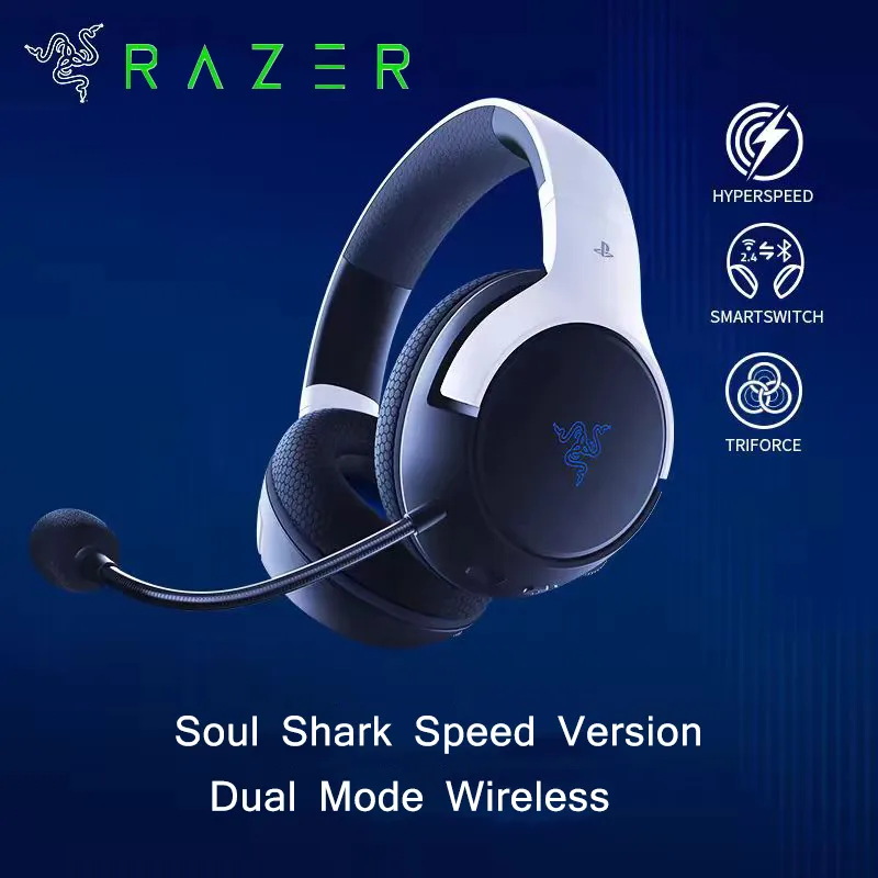 Рэзер Soul Shark Speed Версия Наушники E-Sports Gaming Hearset с микрофоном 7.1 Слушательный звук отмены На наушники поддерживают аудио приложение Audio