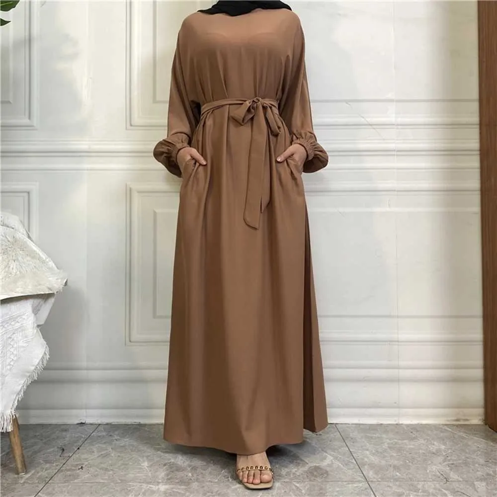 Etniska kläder muslimska mode hijab dubai abaya långa klänningar kvinnor med skärmar ramadan eid islam kläder abaya afrikanska klänningar för kvinnor t240510