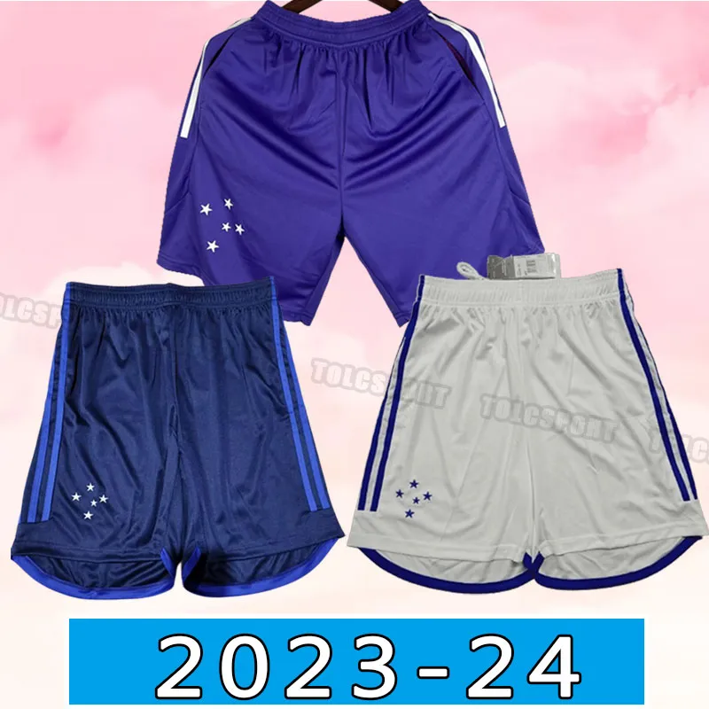 2023 2024 24 25 home Cruzeiro EDU BIDU Mens Soccer shorts ADRIANO Short Sleeves Football pants Training home